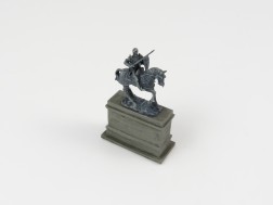 N - Statue of a horseman